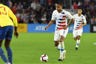 ABD Erkekler Milli Takımı 21 Mart 2019 tarihinde Orlando Florida 'daki Orlando City Stadyumu' nda Ekvador Milli Takımı 'na ev sahipliği yaptı. Fotoğraf: Marty Jean-Louis
