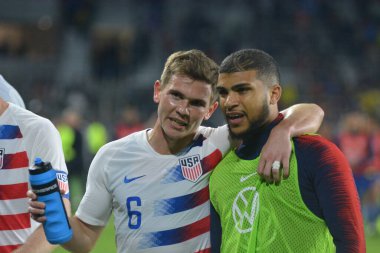 ABD Erkekler Milli Takımı 21 Mart 2019 tarihinde Orlando Florida 'daki Orlando City Stadyumu' nda Ekvador Milli Takımı 'na ev sahipliği yaptı. Fotoğraf: Marty Jean-Louis