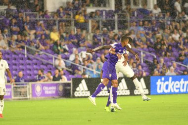 Orlando City SC 6 Nisan 2019 'da Orlando City Stadyumu' nda Colorado Rapids 'e ev sahipliği yapmaktadır. Fotoğraf: Marty Jean-Louis