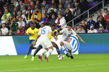 ABD Erkekler Milli Takımı 21 Mart 2019 tarihinde Orlando Florida 'daki Orlando City Stadyumu' nda Ekvador Milli Takımı 'na ev sahipliği yaptı. Fotoğraf: Marty Jean-Louis
