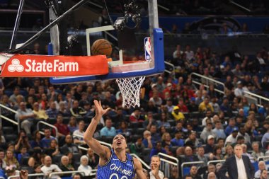 Orlando Magic, Houston Rockets 'a 13 Ocak 2019 tarihinde Amway Arena' da ev sahipliği yaptı. Fotoğraf: Marty Jean-Louis