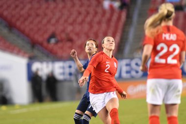 Japonya, İngiltere 'ye karşı Raymond James Stadyumu' nda 5 Mart 2019 'da Tampa Florida' da. Fotoğraf: Marty Jean-Louis