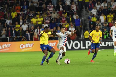 ABD Erkekler Milli Takımı 21 Mart 2019 tarihinde Orlando Florida 'daki Orlando City Stadyumu' nda Ekvador Milli Takımı 'na ev sahipliği yaptı. Fotoğraf: Marty Jean-Louis