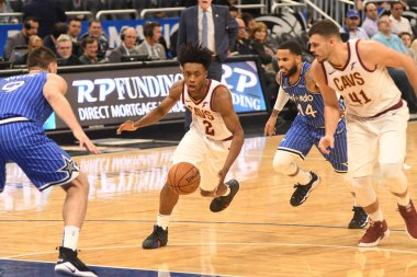 Orlando Magic host the Cleveland Cavaliers at the Amway Center in Orlando Florida on Thursday March 14, 2019.  Photo Credit:  Marty Jean-Louis clipart