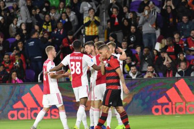 Ajax, Flemengo 'ya karşı Orlando City Stadyumu' nda 10 Ocak 2019 Perşembe günü. Fotoğraf: Marty Jean-Louis, 2019. Fotoğraf: Marty Jean-Louis