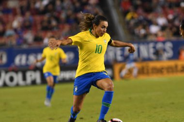 SheBelieves Kupası Finali, 5 Mart 2019 'da Tampa Florida Raymond James Stadyumu' nda ABD ile Brezilya arasında oynanacak. Fotoğraf: Marty Jean-Louis