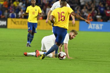 ABD Erkekler Milli Takımı 21 Mart 2019 tarihinde Orlando Florida 'daki Orlando City Stadyumu' nda Ekvador Milli Takımı 'na ev sahipliği yaptı. Fotoğraf: Marty Jean-Louis