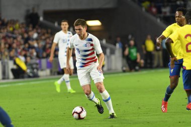 ABD Erkekler Milli Takımı 21 Mart 2019 tarihinde Orlando Florida 'daki Orlando City Stadyumu' nda Ekvador Milli Takımı 'na ev sahipliği yaptı. Fotoğraf: Marty Jean-Louis
