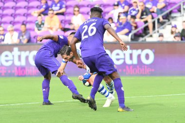 Orlando City SC, 16 Mart 2019 Cumartesi günü Orlando Florida 'daki Orlando City Stadyumu' nda Montreal Impact 'e ev sahipliği yaptı. Fotoğraf: Marty Jean-Louis
