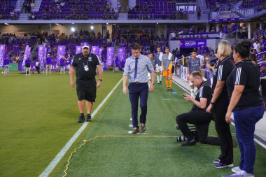 Orlando City SC 6 Nisan 2019 'da Orlando City Stadyumu' nda Colorado Rapids 'e ev sahipliği yapmaktadır. Fotoğraf: Marty Jean-Louis