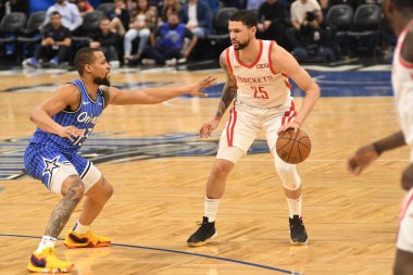 Orlando Magic, Houston Rockets 'a 13 Ocak 2019 tarihinde Amway Arena' da ev sahipliği yaptı. Fotoğraf: Marty Jean-Louis