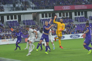Orlando City SC 6 Nisan 2019 'da Orlando City Stadyumu' nda Colorado Rapids 'e ev sahipliği yapmaktadır. Fotoğraf: Marty Jean-Louis