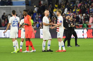 ABD Erkekler Milli Takımı 21 Mart 2019 tarihinde Orlando Florida 'daki Orlando City Stadyumu' nda Ekvador Milli Takımı 'na ev sahipliği yaptı. Fotoğraf: Marty Jean-Louis