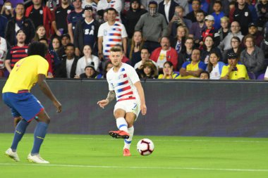 ABD Erkekler Milli Takımı 21 Mart 2019 tarihinde Orlando Florida 'daki Orlando City Stadyumu' nda Ekvador Milli Takımı 'na ev sahipliği yaptı. Fotoğraf: Marty Jean-Louis