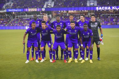 Orlando City SC 6 Nisan 2019 'da Orlando City Stadyumu' nda Colorado Rapids 'e ev sahipliği yapmaktadır. Fotoğraf: Marty Jean-Louis