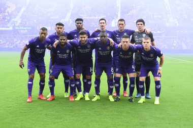 Orlando City SC, 16 Mart 2019 Cumartesi günü Orlando Florida 'daki Orlando City Stadyumu' nda Montreal Impact 'e ev sahipliği yaptı. Fotoğraf: Marty Jean-Louis