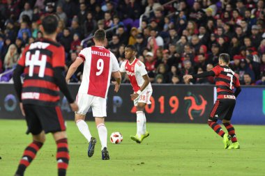 Ajax, Flemengo 'ya karşı Orlando City Stadyumu' nda 10 Ocak 2019 Perşembe günü. Fotoğraf: Marty Jean-Louis, 2019. Fotoğraf: Marty Jean-Louis