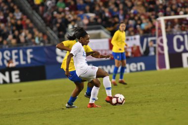 SheBelieves Kupası Finali, 5 Mart 2019 'da Tampa Florida Raymond James Stadyumu' nda ABD ile Brezilya arasında oynanacak. Fotoğraf: Marty Jean-Louis