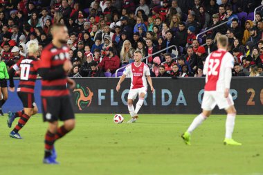 Ajax, Flemengo 'ya karşı Orlando City Stadyumu' nda 10 Ocak 2019 Perşembe günü. Fotoğraf: Marty Jean-Louis, 2019. Fotoğraf: Marty Jean-Louis