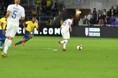ABD Erkekler Milli Takımı 21 Mart 2019 tarihinde Orlando Florida 'daki Orlando City Stadyumu' nda Ekvador Milli Takımı 'na ev sahipliği yaptı. Fotoğraf: Marty Jean-Louis