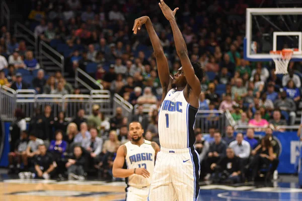 Orlando Magic Hosts Boston Celtics Amway Stadium Saturday January 2019 — Stock Photo, Image