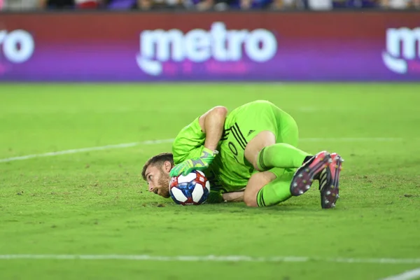 Orlando City Empfängt Mittwoch Den Februar 2019 New England Orlando — Stockfoto