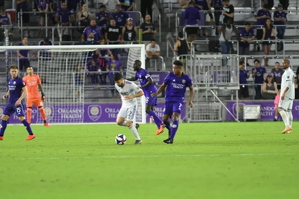 Orlando City Hospeda Nova Inglaterra Orlando City Stadium Orlando Quarta — Fotografia de Stock