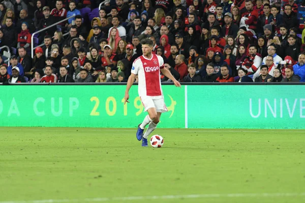 Ajax Flemengo Orlando City Stadionban 2019 Január Csütörtökön Fotó Hitel — Stock Fotó