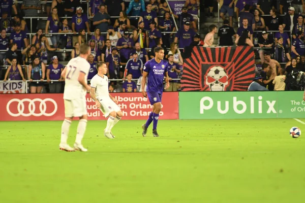 Orlando City Hospeda Colorado Rapids Orlando City Stadium Orlando Florida — Fotografia de Stock