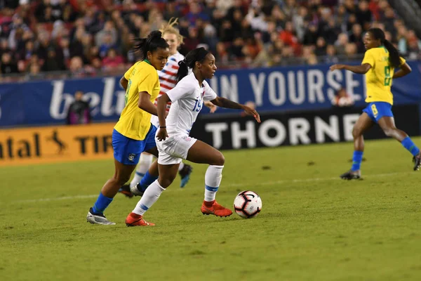 Shebelieves Cup Final Usa Brazil Raymond James Stadium Tampa Florida — Stock Photo, Image