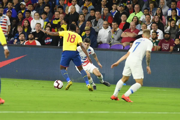 ABD Erkekler Milli Takımı 21 Mart 2019 tarihinde Orlando Florida 'daki Orlando City Stadyumu' nda Ekvador Milli Takımı 'na ev sahipliği yaptı. Fotoğraf: Marty Jean-Louis