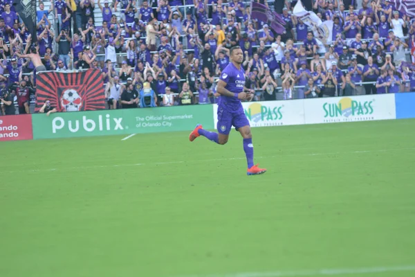 Orlando City Host New York City Orlando City Stadium Orlando — Stock Photo, Image