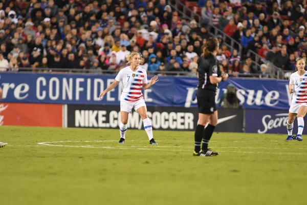 SheBelieves Kupası Finali, 5 Mart 2019 'da Tampa Florida Raymond James Stadyumu' nda ABD ile Brezilya arasında oynanacak. Fotoğraf: Marty Jean-Louis