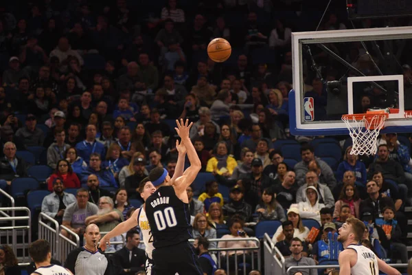 Orlando Magic Hostí Indiana Pacers Amway Center Orlandu Floridě Ledna2019 — Stock fotografie