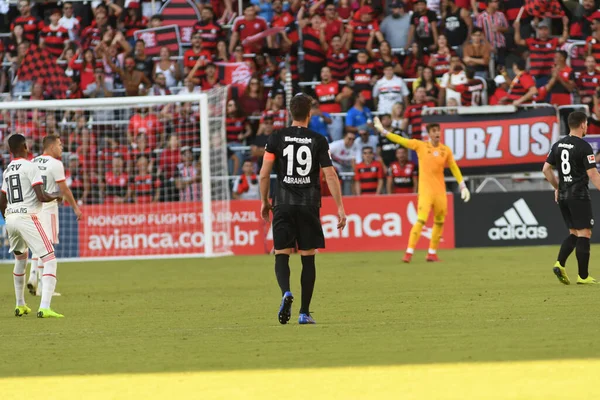 Flamengo Eintracht Frankfurt Orlando City Stadium Sábado Enero 2019 Crédito — Foto de Stock