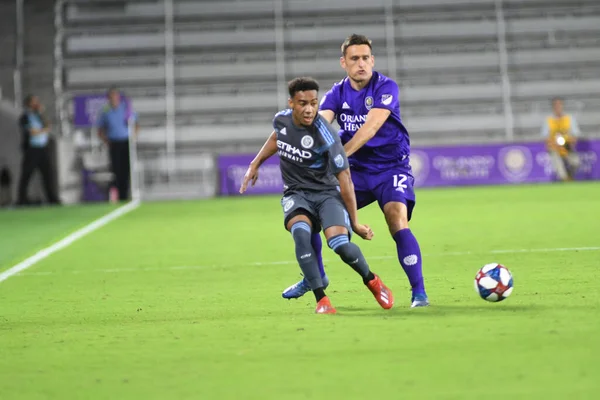 Orlando City Empfängt Samstag Den Februar 2019 Den New York — Stockfoto