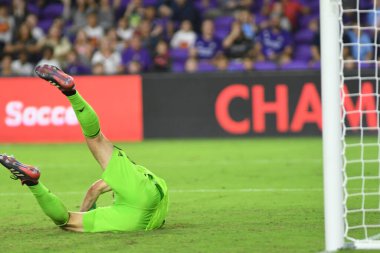 Orlando City 20 Şubat 2019 Çarşamba günü Orlando Fl 'daki Orlando City Stadyumu' nda New England 'a ev sahipliği yaptı. Fotoğraf: Marty Jean-Louis