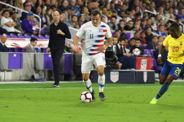 ABD Erkekler Milli Takımı 21 Mart 2019 tarihinde Orlando Florida 'daki Orlando City Stadyumu' nda Ekvador Milli Takımı 'na ev sahipliği yaptı. Fotoğraf: Marty Jean-Louis
