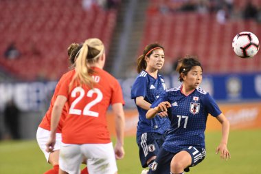 Japonya, İngiltere 'ye karşı Raymond James Stadyumu' nda 5 Mart 2019 'da Tampa Florida' da. Fotoğraf: Marty Jean-Louis