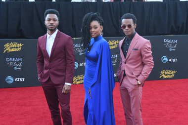 29 Mart 2019 Cumartesi günü Las Vegas 'taki Orleans Resort' ta düzenlenen 34. Yıldız Ödülleri sırasında çekilen kırmızı halı fotoğrafları. Fotoğraf: Marty Jean-Louis