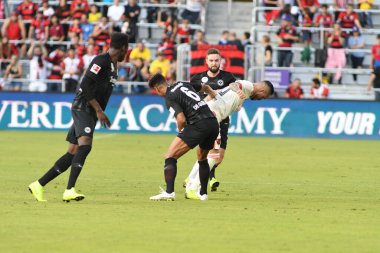 Flamengo Eintracht Frankfurt 'a karşı 12 Ocak 2019 Cumartesi günü Orlando City Stadyumu' nda. Fotoğraf: Marty Jean-Louis
