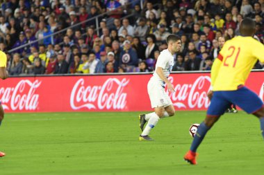 ABD Erkekler Milli Takımı 21 Mart 2019 tarihinde Orlando Florida 'daki Orlando City Stadyumu' nda Ekvador Milli Takımı 'na ev sahipliği yaptı. Fotoğraf: Marty Jean-Louis