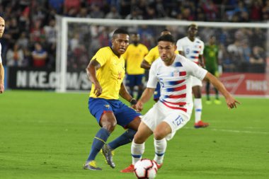 ABD Erkekler Milli Takımı 21 Mart 2019 tarihinde Orlando Florida 'daki Orlando City Stadyumu' nda Ekvador Milli Takımı 'na ev sahipliği yaptı. Fotoğraf: Marty Jean-Louis