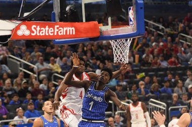 Orlando Magic, Houston Rockets 'a 13 Ocak 2019 tarihinde Amway Arena' da ev sahipliği yaptı. Fotoğraf: Marty Jean-Louis