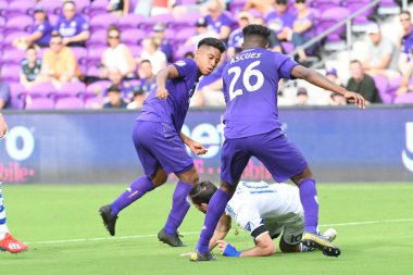 Orlando City SC, 16 Mart 2019 Cumartesi günü Orlando Florida 'daki Orlando City Stadyumu' nda Montreal Impact 'e ev sahipliği yaptı. Fotoğraf: Marty Jean-Louis