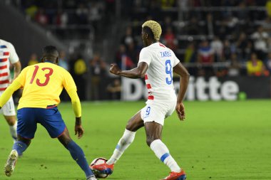 ABD Erkekler Milli Takımı 21 Mart 2019 tarihinde Orlando Florida 'daki Orlando City Stadyumu' nda Ekvador Milli Takımı 'na ev sahipliği yaptı. Fotoğraf: Marty Jean-Louis
