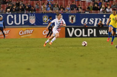 SheBelieves Kupası Finali, 5 Mart 2019 'da Tampa Florida Raymond James Stadyumu' nda ABD ile Brezilya arasında oynanacak. Fotoğraf: Marty Jean-Louis