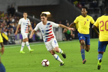 ABD Erkekler Milli Takımı 21 Mart 2019 tarihinde Orlando Florida 'daki Orlando City Stadyumu' nda Ekvador Milli Takımı 'na ev sahipliği yaptı. Fotoğraf: Marty Jean-Louis