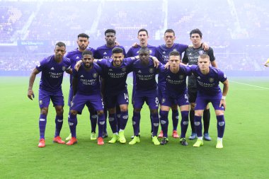Orlando City SC, 16 Mart 2019 Cumartesi günü Orlando Florida 'daki Orlando City Stadyumu' nda Montreal Impact 'e ev sahipliği yaptı. Fotoğraf: Marty Jean-Louis