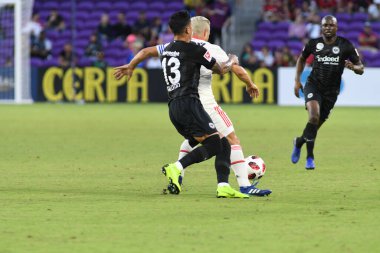 Flamengo Eintracht Frankfurt 'a karşı 12 Ocak 2019 Cumartesi günü Orlando City Stadyumu' nda. Fotoğraf: Marty Jean-Louis